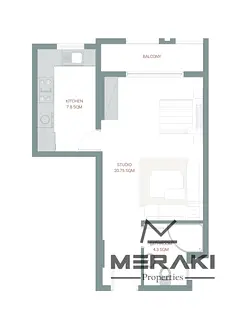 Studio for Sale Al Ameera B8 Garden View Deal