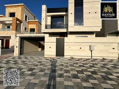 شقة للإيجار في منطقة الزاهية، جاهزة للسكن الفوري 7 غرف نوم رئيسية، غرفة معيشة، مجلس، سطح، غرفة للخادمة بحسب السطح
