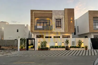 A villa with a price including electricity, water and air conditioning on the main street, ready to move in, in the most prestigious areas of Ajman. F