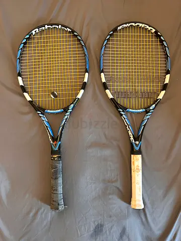 Pair of tennis rackets — used, good condition