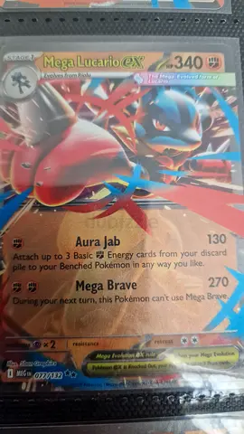 Mega Lucario EX Pokémon Card