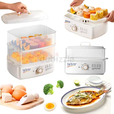 Egg Boiler,Multifunctional electric steamer,Egg Steamer Maker, Egg Cooker,Food Steamer