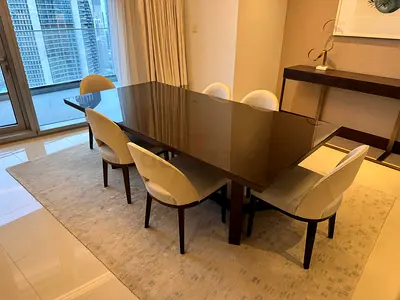 Premium quality Daning table with console