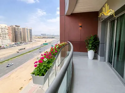 Near to Metro furnitured 1 Bedroom with Hall balcony available for family friendly