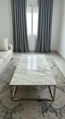 Marble- real stone-  coffee table.