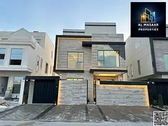 Luxury villa in Al Yasmin - 4 master bedrooms with 2 living rooms, price includes registration fees