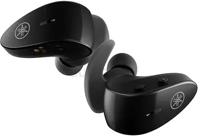 Yamaha TW-ES5A True Wireless Sport Earbuds with Bluetooth 5.2, IPX7 Waterproof, Secure Fit, Premium