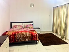 Furnished room with Balcony available for rent  in Al Nahda Sharjah near Sahara Centre Dubai Border