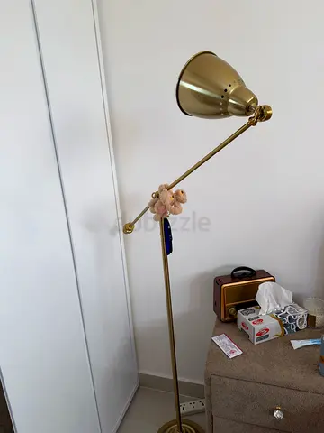 Elegant Adjustable Brass Lamp