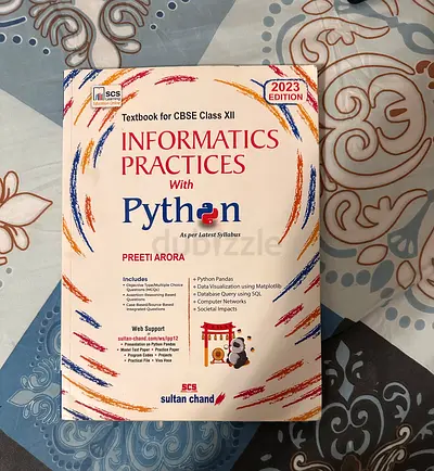 Informatics Practices with Python CBSE Class 12 Textbook Preeti Arora