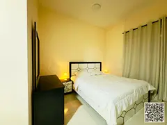 For monthly rent: Luxurious furnished one-bedroom apartment with a living room, in Ajman, Al Rawda 1