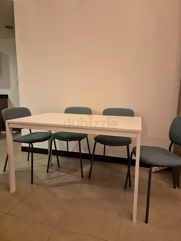 Modern Dining Table with Chairs
