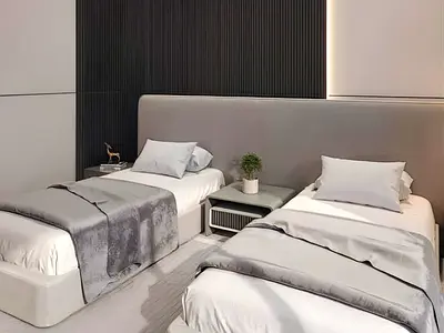 استوديو مفروش | سكوير إكس ون JVC | شرفة | إطلالات على المسبح والمدينة