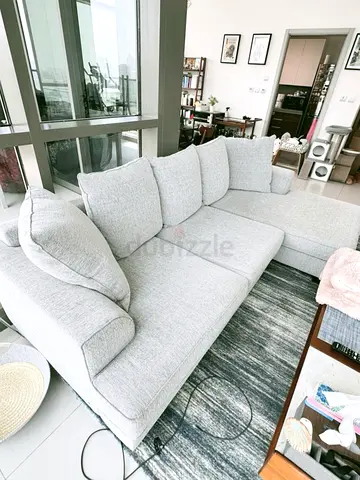 The one King Stone L Shape Sofa Excellent condition