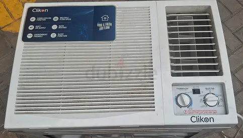 Clikon Window Air Conditioner - Working Condition