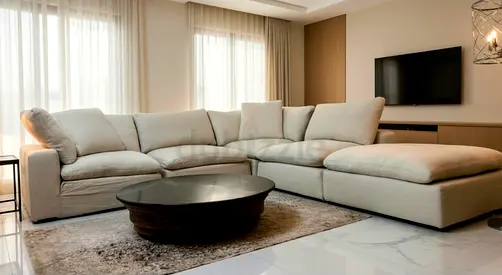 Marina home feather 🪶 filled Luscious sectional sofa