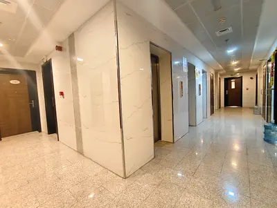 Free Covered Parking Gym swimming pool free __ Big Size 1 Bedroom 2 bathroom __ Near to Ansar Mall 4 Cheque Payment