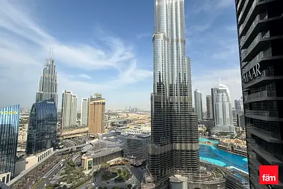 Burj Khalifa View | Best Layout | High Floor