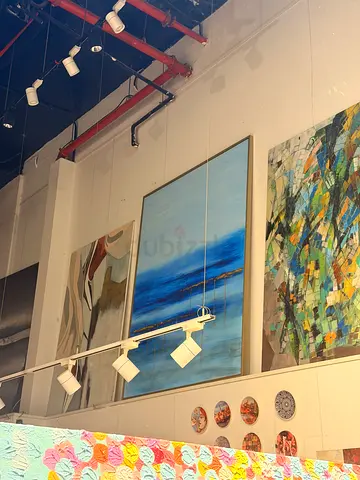 mural art and canvas