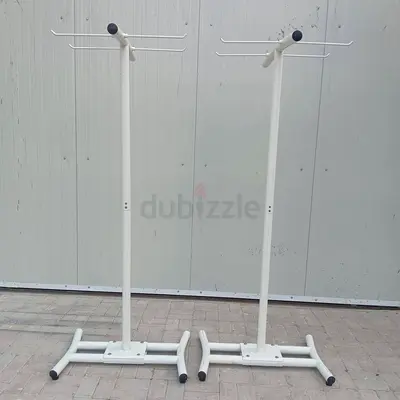 White Garment Rack - Perfect for Organizing Clothes