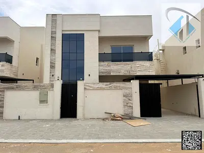 For sale, no fees: Luxurious, super deluxe villa with 5 master bedrooms in Al Zahia area, close to all services and main roads.