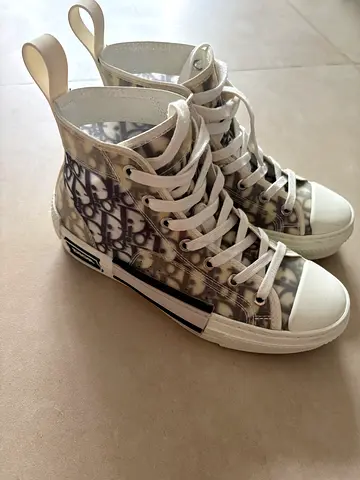Dior High-Top Sneakers authentic