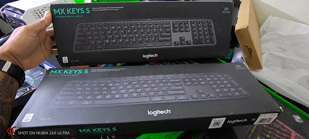 Logitech MX Keys S Wireless Keyboard — Boxed (2 units available)