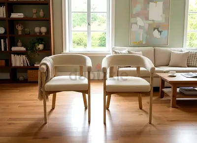 Pottery barn armchairs