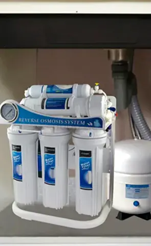 5 stages reverse osmosis water filtration system Aqua pure