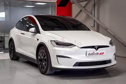 AED 2963/month | 2023 Tesla Model X  | GCC Specs | Ref#442313