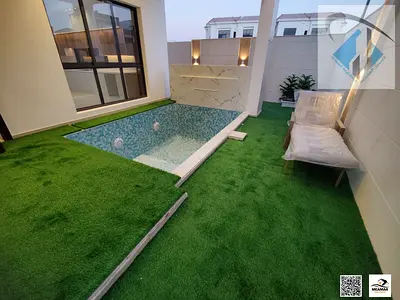 Villa with swimming pool, 3 floors, deluxe finishing, behind Al-Hamidiyah Park
