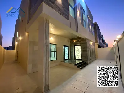 فيلا  متاحة للإيجار في منطقة  الياسمين  عجمان فيلا مذهلة جديدة بالكامل بخمس غرف نوم رئيسية | رفاهية المعيشة بمعايير جديدة ادخل عالم الأناقة مع هذه الف