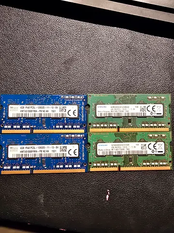 Laptop Ram Memory PC3 DDR 3 4GB SKhynix Samsung