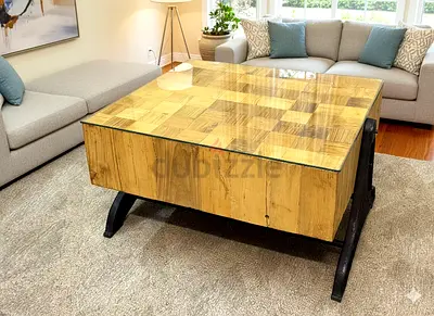 Coffee table stunning Butchers Block