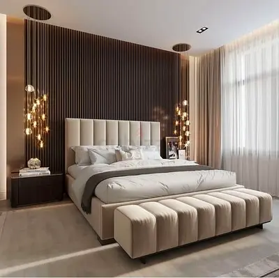 New Customise Modern Queen Bed with Chic Design - Hydraulic Storage Available on Demand