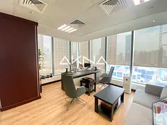 Modern Fitted Office | Canal Views | Business Bay