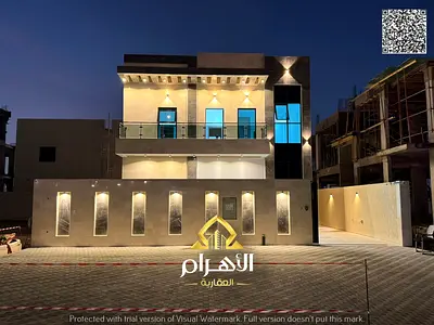 For rent in Al Zahia - 4 master bedrooms - central air conditioning - prime location near the mosque
