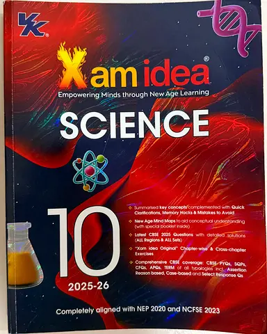 Xam Idea Grade 10 Science Guide with extra free mindmap book