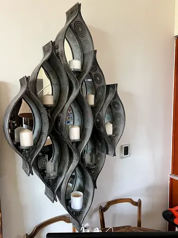 Elegant Decorative Wall candle holder from Marina Home