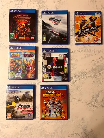 Collection of PlayStation 4 Games