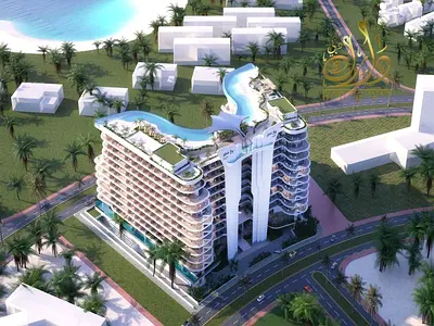 سقف مائي - سكن على الشاطئ - موقف سيارات مغطى - طابق مرتفع