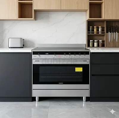Siemens MODEL  HY738357M iq700 electric ceramic 5 HOBS  stove oven fan 90x60cm cooking range BY HYC