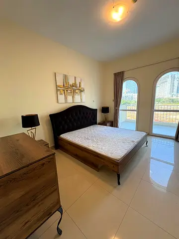 Spacious master room with attached washroom in JVC