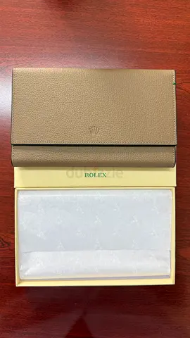 ROLEX WATCH POUCH Camel color- AD Gift for VVIP Clients