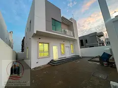 For rent, a villa in Ajman Al Helio, 5 master rooms, a Majles room, a hall, and a maid’s room,