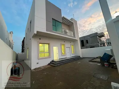 فيلا للايجار بعجمان الحليو 5 غرف ماستر مجلس وصالة