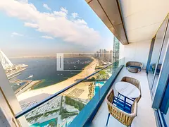 Sea and Ain Dubai View | Furnished | Premium Unit