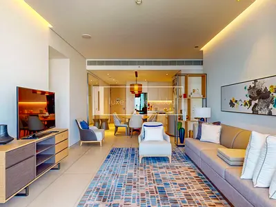 Sea and Ain Dubai View | Furnished | Premium Unit