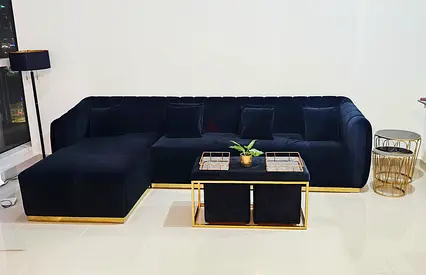 L shape sofa