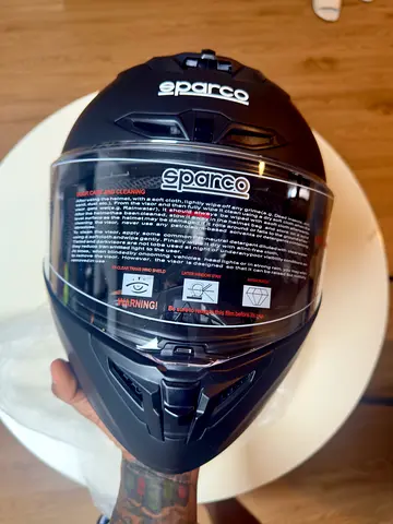 [BRAND NEW] Sparco Professional Racing Helmet with visor film